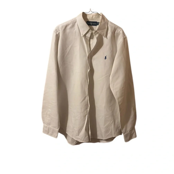 Ralph Lauren Other - Ralph Lauren white Button Front Shirt Size L white